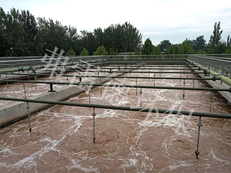 造纸污水厂项目进行中